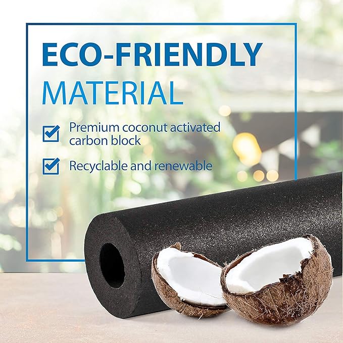 Filterlogic Faucets Filter Cartridge, Replacement for Brita® Filter, Brita® 36311 On Tap Water Filtration System, FR-200, FF-100, 100 Gallons, White (2 Packs)