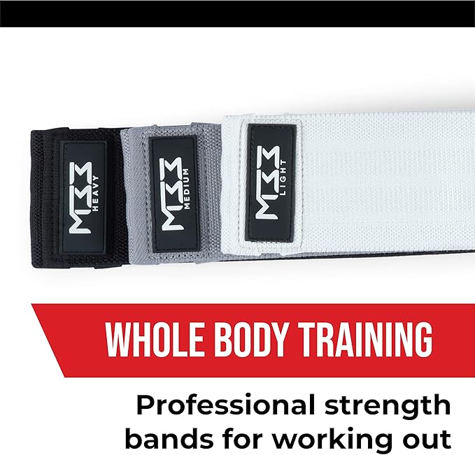 Resistance Bands Set for Exercise – Multi-Colored Workout Bands for Indoor/Outdoor Fitness, Strength Training, Rehab, Yoga