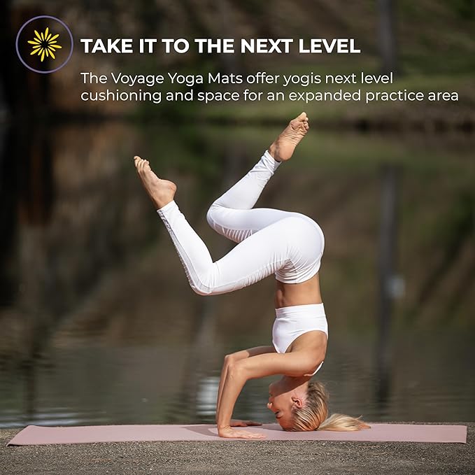 Sunshine Yoga Voyage Yoga Mat, 6 Pack, 72" x 24" Professional Studio and Gym Bulk Yoga Mats, 5mm Thick, Durable, Anti-Tear, Non Slip Fitness and Exercise Mats