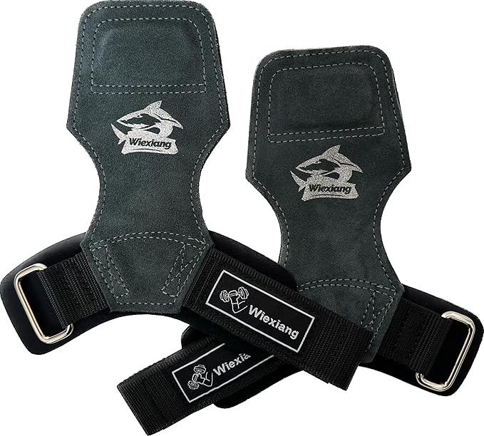 Adjustable Neoprene Padded Wrist straps for Weightlifting,Weight Lifting Straps Gym weight lifting wrist wraps，Gym Accessories for women for Men/Women(Pair)