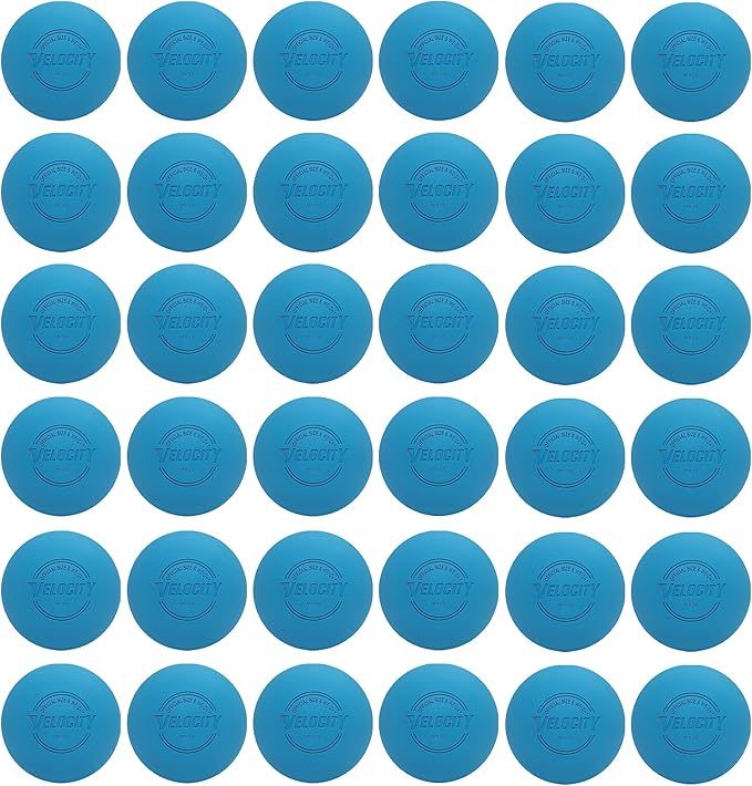 Velocity Lacrosse Balls - 1, 2, 3, 6, 12, 18, 24, 36, 60 and 120 Packs - for Practice, Official NFHS and College Approved Size