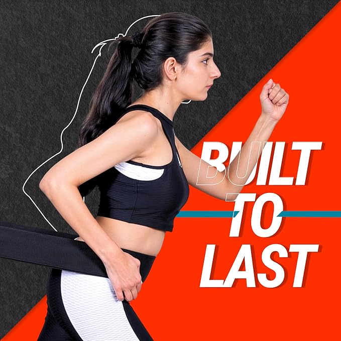 Fabric Resistance Bands for Women and Men - Non-Slip, Durable Exercise Bands for Stretching, Yoga, and Home Fitness