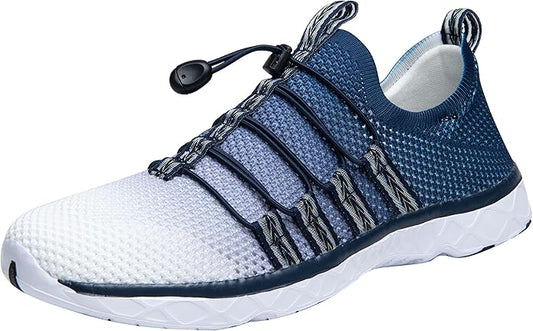 DLGJPA Men's Lightweight Quick Drying Aqua Water Shoes Athletic Sport Walking Shoes