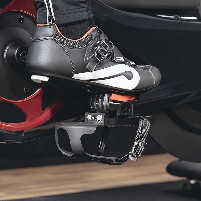 CyclingDeal Toe Cages - Compatible with Peloton Bike & Bike+ Pedals - Convert Peloton Pedals to Dual Function Pedals - Ride with Sneakers