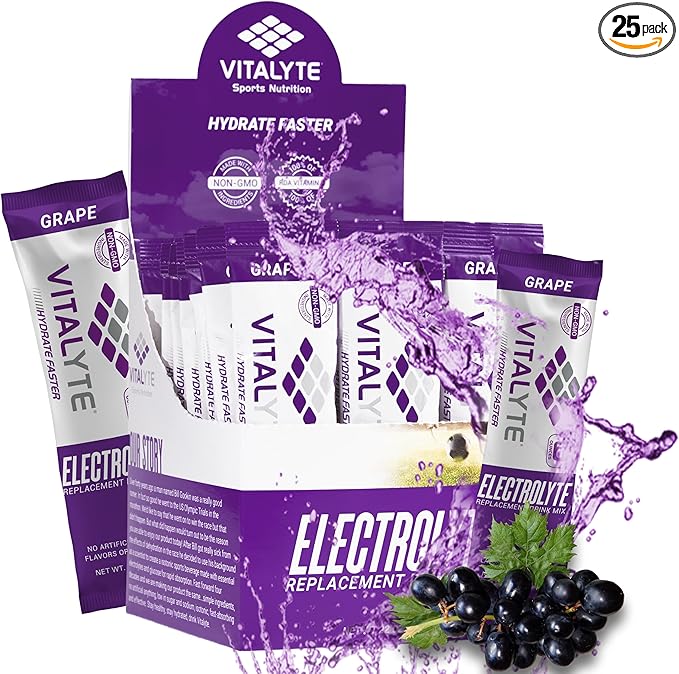 Vitalyte Electrolytes Packets Isotonic Sports Drink | Electrolytes Powder Packets Sports Nutrition Electrolyte Replacement Drinks Dehydration Relief Packets