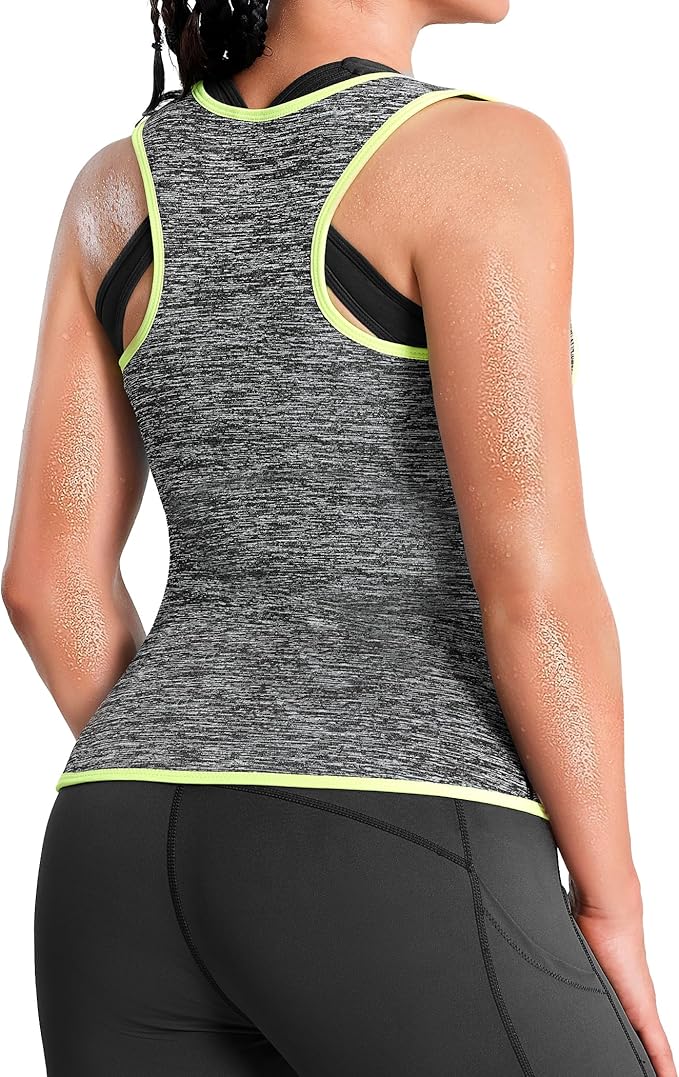 GAODI Womens' Sauna Suit Workout Sweat Body Shaper