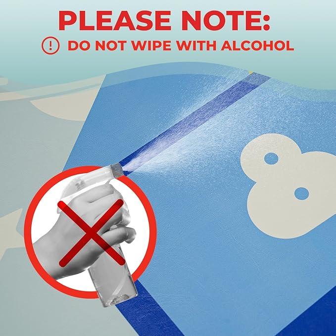 Kangaroo Hoppers Gymnastics Tumbling Mats for Kids, Foldable Gym Mat with Carrying Handles for Home Activity Play