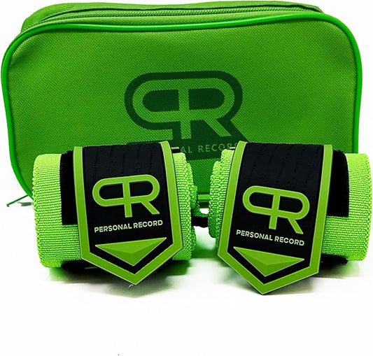 Heavy Duty Premium Wrist Wraps, More Elasticity, Reinforced Stitching, Extra Wide Strap, Strong Thumb Loop, Larry Wheels Weightlifting Wraps