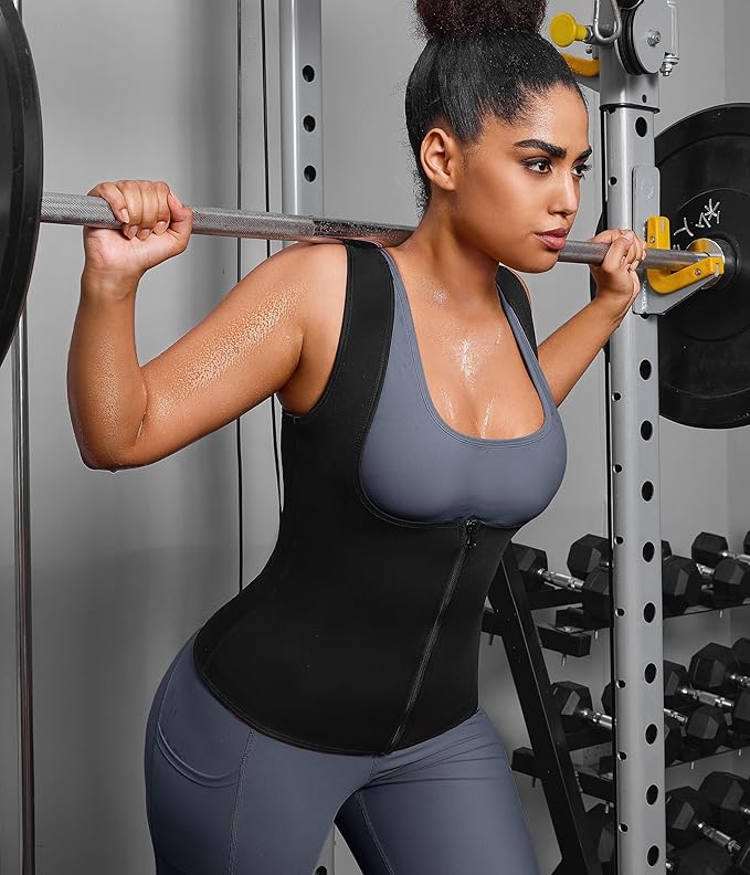 GAODI Womens' Sauna Suit Workout Sweat Body Shaper