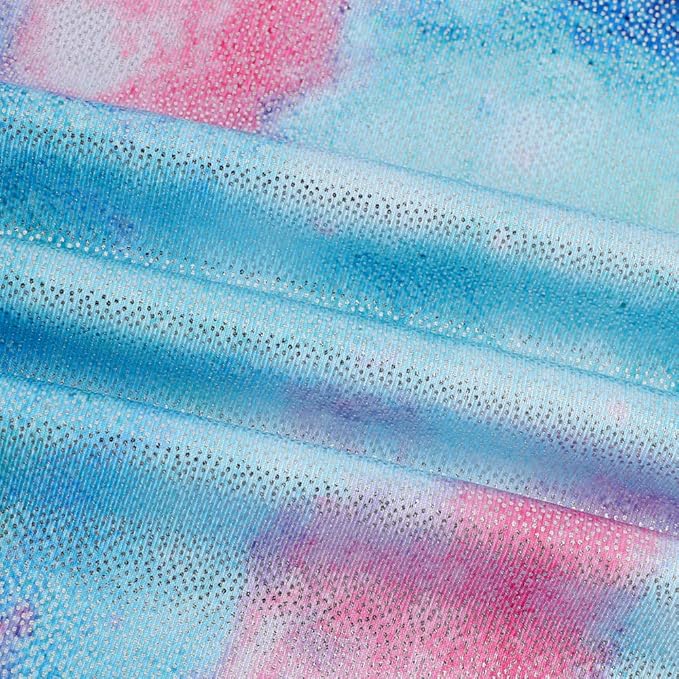 EQSJIU Leotards for Girls Gymnastics Sleeveless Sparkly Toddler Tumbling Outfits Dance Clothes Biketards for Kids 1-10 Years