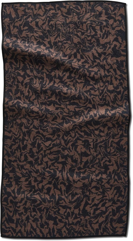 GEOMETRY Double-Sided Gym Towel for Working Out - Compact & Quick Dry, Super Absorbent Microfiber Sweat Towel - Premium Microfiber for Gym - Zig, 16" x 30", 1 Piece