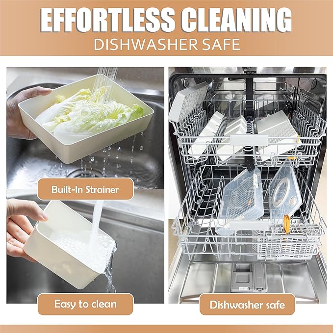 Snackle Box Container - 10 Compartments Including 2 XL, Dishwasher & Microwave Safe, Divided Serving Tray with Lid and Handle, BPA-Free, snack box (1 PCS, White, 1 Box with 2 XL Compartments)