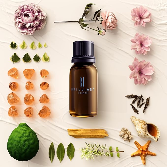 Diffuser Oil Refill, Inspired by Margaritavilla Resort, Hotel Series Aroma Scents, Essential Oils Set for Home, Fragrance Oil for Candle Making, Home, 50 ML, Santorini Sunset