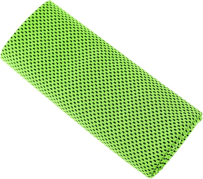 Biange Cooling Towels (40"x 12", Pack of 10) for Neck and Face, Cold Towel for Hot Weather, Sports, Workout, Fitness, Gym, Yoga, Golf, Pilates, Travel, Camping & More