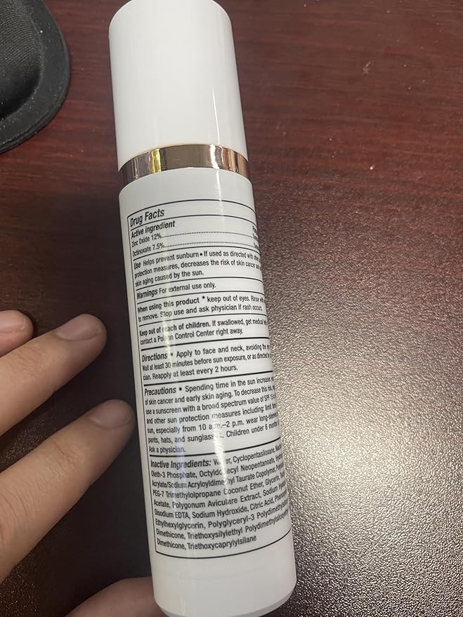 DRMTLGY Moisturizer with SPF 46 & Anti Aging Clear Universal Tinted SPF & Facial Sunscreen 2 Pack - Broad Spectrum Protection Against UVA and UVB Rays