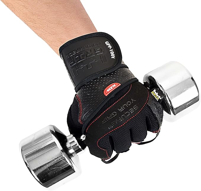 Gym Gloves Protect Your Hands & Improve Your Grip Weightlifting Grips