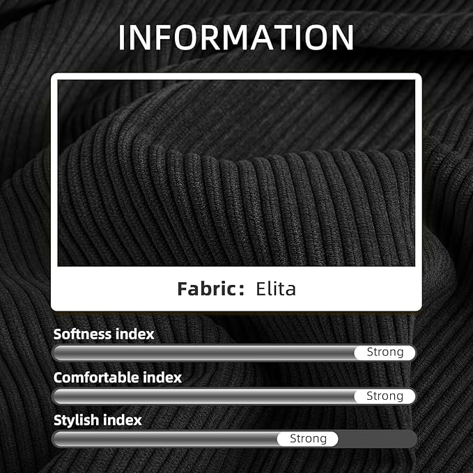 Detiblue Bench Cushion for Indoor Furniture，36x14x4Inch Tufted Bench Seat Cushion with Non-Slip, Comfortable and Durable for Shoe/Entryway/Storage with Cushion（Elita Black）