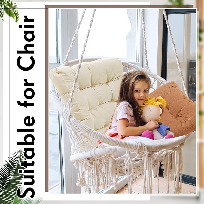 Jerify Floor Pillow Cushions 22 x 22 Inch Round Square Large Meditation Floor Pillow for Classroom Adult Meditation Picnic Party Cushion for Seating Gift Christmas(Square,Brown,4 Pcs)