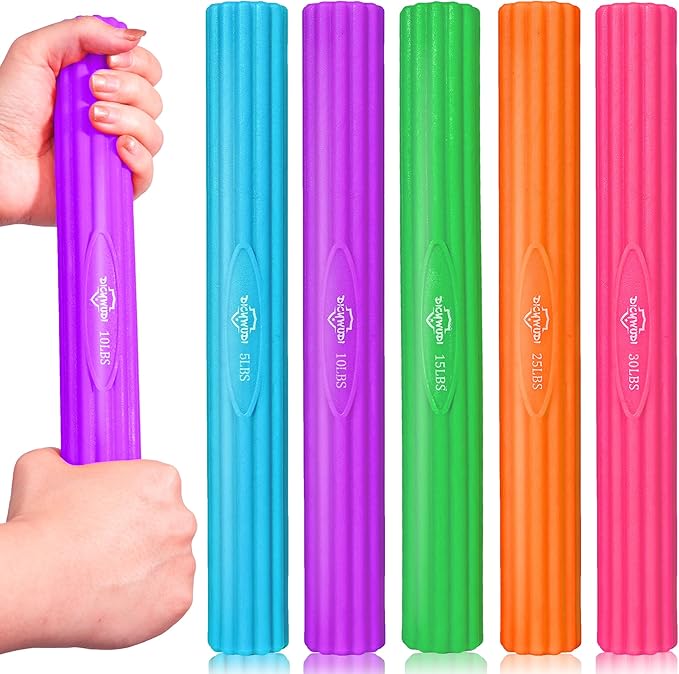 Flex Therapy Bars,Twist Bar for Physical Therapy & Resistance Bar for Golfers Elbow,Tendinitis,Wrist,Forearms Pain, Improve Grip Strength and Relieve Pain