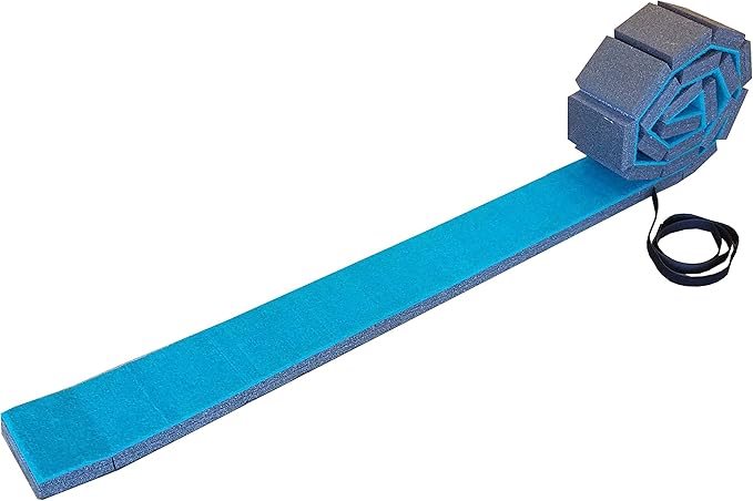 Gymnastics Flexible Roll-Up Foam Training Balance Beam!