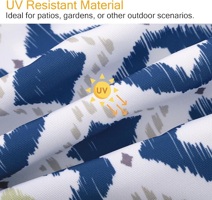 Outdoor Bench Cushion Waterproof, Tufted Bench Seat Cushion 42 x 15 Inch, Patio Wicker Indoor Seat Pads for Outside Garden Patio Balcony