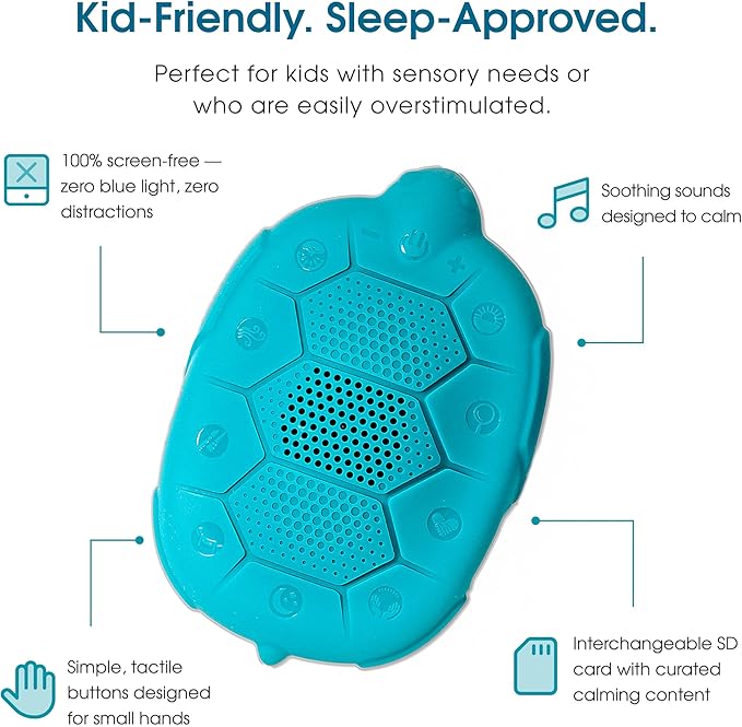 Zenimal Kids Sleep Aid - Screen-Free Sound Machine with Voice-Guided Audio Journeys, Soothing Sounds & Calming Music to Help Children Fall Asleep Faster and Sleep Peacefully All Night