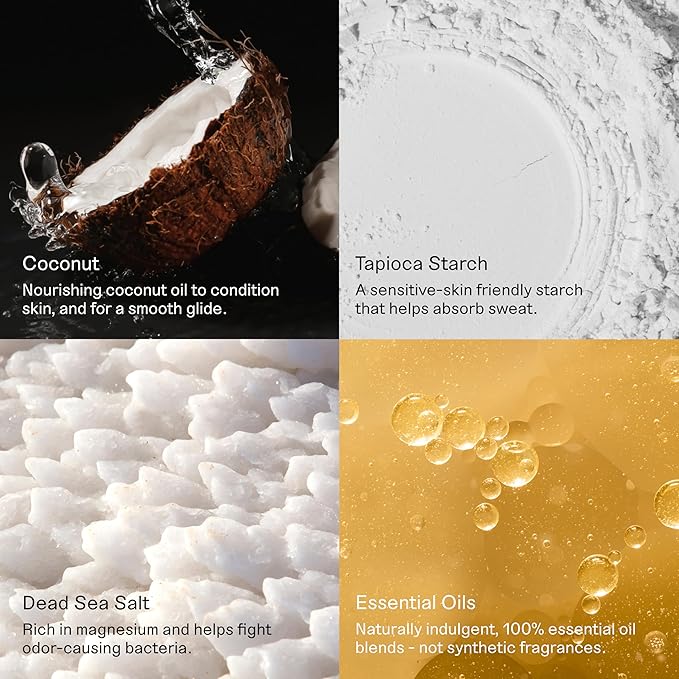 Each & Every Aluminum Free Deodorant for Women & Men - All Natural Deodorant for Sensitive Skin, EWG Verified - Clean, Baking Soda-Free, Plant-Based Fragrance, Lavender & Lemon, 2.5oz