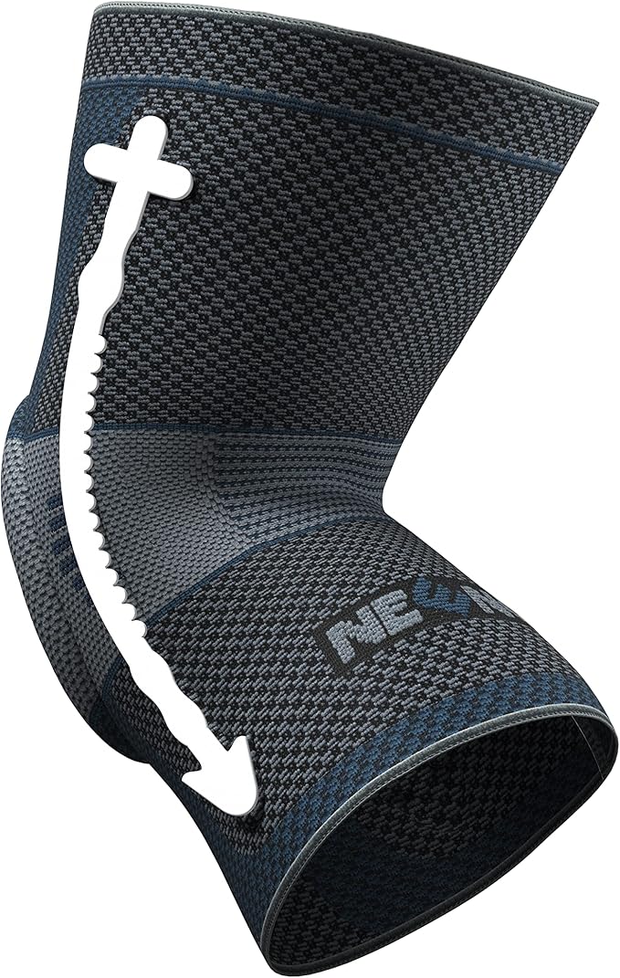 NEENCA Professional Knee Brace for Pain Relief, Medical Knee Compression Sleeve, Knee Support with Horizontal Knit Tech for Meniscus Tear, ACL, Arthritis, Joint Pain, Runner, Workout- FSA/HSA APPROVED