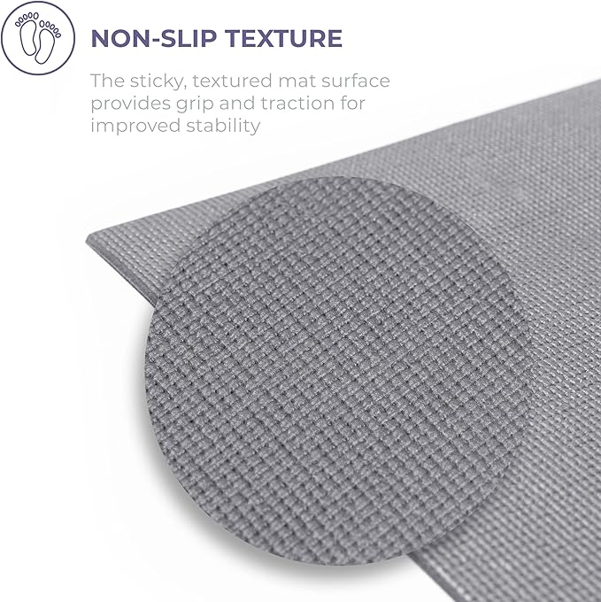 Sunshine Yoga Voyage Yoga Mat, 6 Pack, 72" x 24" Professional Studio and Gym Bulk Yoga Mats, 5mm Thick, Durable, Anti-Tear, Non Slip Fitness and Exercise Mats