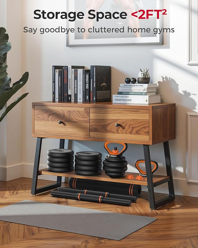 FEIERDUN Adjustable Dumbbells, 20/30/40/45/70/90lbs Free Weight Set with Connector, 5 in1 Dumbbells Set Used as Barbell, Kettlebells, Push up Stand, Weight Plate, Fitness Exercises for Home Gym Suitable Men/Women