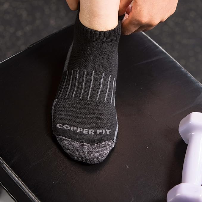 Copper Fit Ankle Length Sport Socks