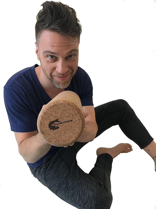 Cork Massage Roller Natural Eco-Friendly NO Foam Roller (16 Inch)