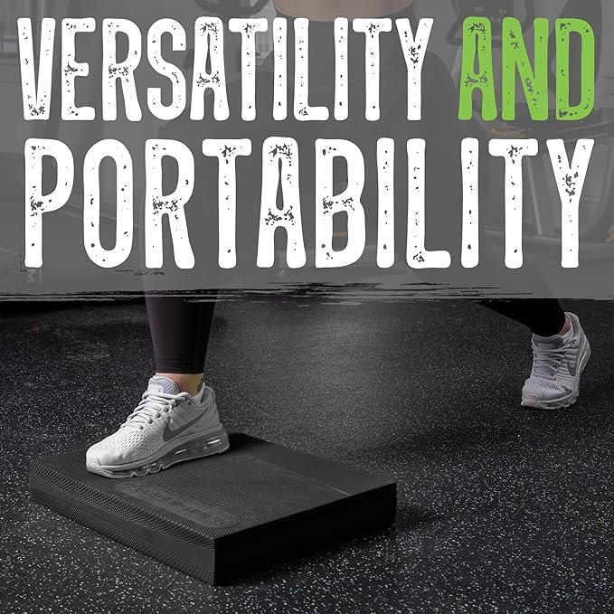 Gradient Fitness Balance Pad Foam Board Stability Cushion Exercise Trainer for Balance, Stretching, Physical Therapy, Mobility, Rehabilitation and Core Strength Training