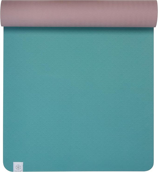 Gaiam Yoga Mat Performance TPE Exercise & Fitness Mat for All Types of Yoga, Pilates & Floor Exercises