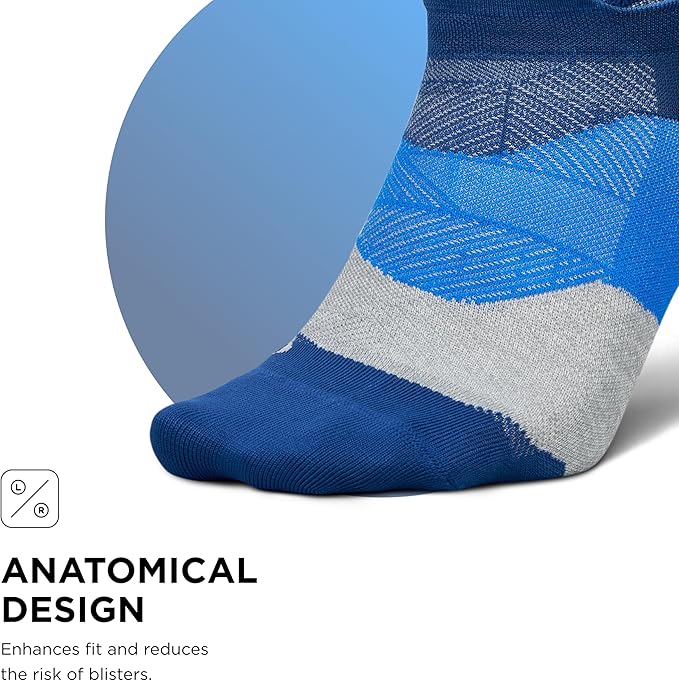 Feetures Elite Ultra Light Cushion Ankle Socks - Sport Sock with Targeted Compression