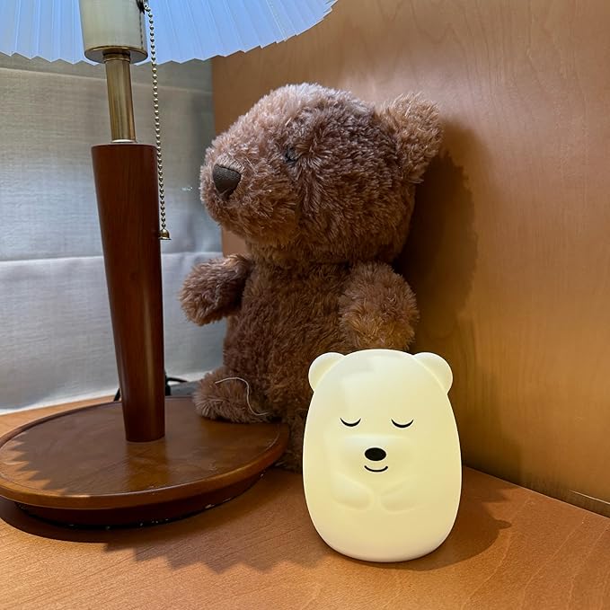 Breathing Pal 'Ted'- Mindfulness Breathing Light, Guided Visual Meditation Breathing Light, Anxiety Relief Items for Calm Down Corner/Meditation/Sleep for Adult&Kid