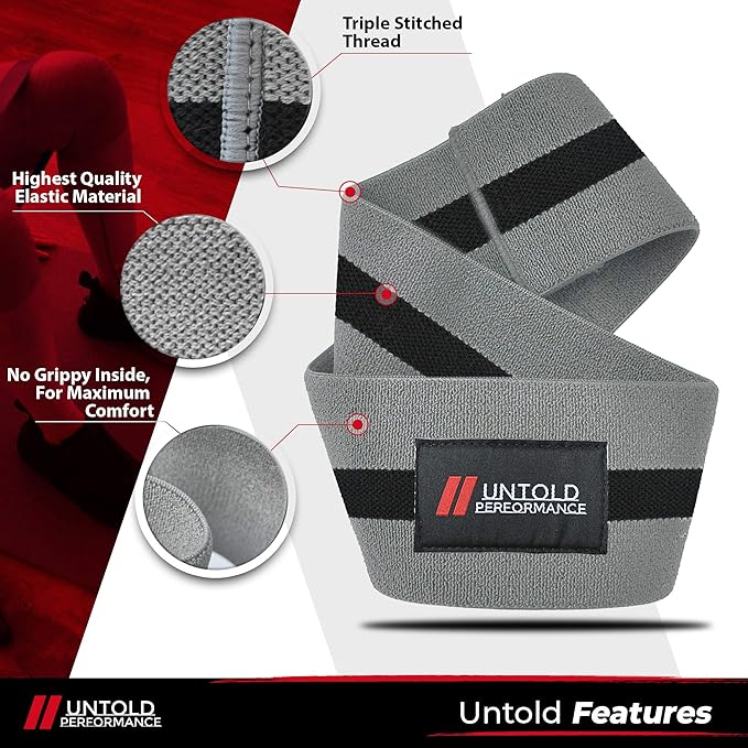 Heavy Resistance Bands - Hip Bands for Working Out, Premium Exercise Bands Resistance, Durable Resistance Bands for Strength, Flexibility & Glute Workouts