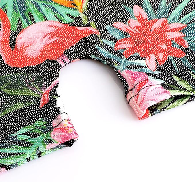 EQSJIU Leotards for Girls Gymnastics Sleeveless Sparkly Toddler Tumbling Outfits Dance Clothes Biketards for Kids 1-10 Years