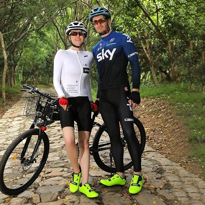 Cycling Shoes, Unisex Delta Cleats Compatible, Indoor Peloton and Outdoor Road Bike Shoes for Men and Women