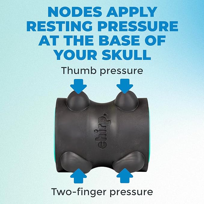 Chirp Wheel XR Ultimate Relief Bundle - Acupressure for Back and Neck, Stress Melting Spine Comfort, Targeted Trigger Point Release - Mint, 6" & 4"