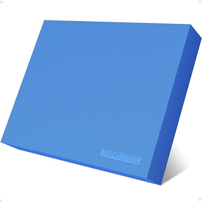 Balance Pad 15.8 * 13.2 * 2 inch,Large Balance Pad for Physical Therapy,Foam Balance Board for Rehabilitation Stability Workout Knee and Ankle Exercise Strength Training