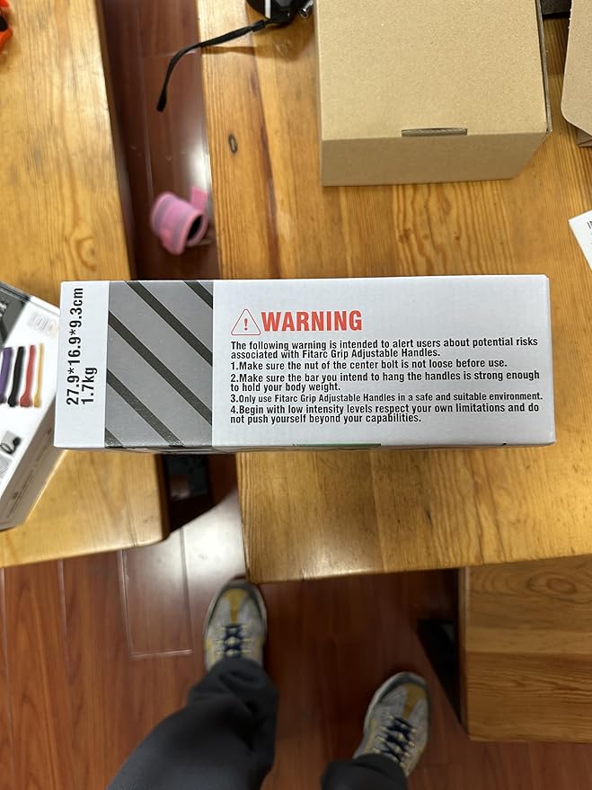 Fitarc Neutral Grip Pull Up Handles, Wrist Shoulder Elbow Friendly, 12 Angle Adjustable Lat Pulldown Handle Rowing Grips, 2Pcs, Patented