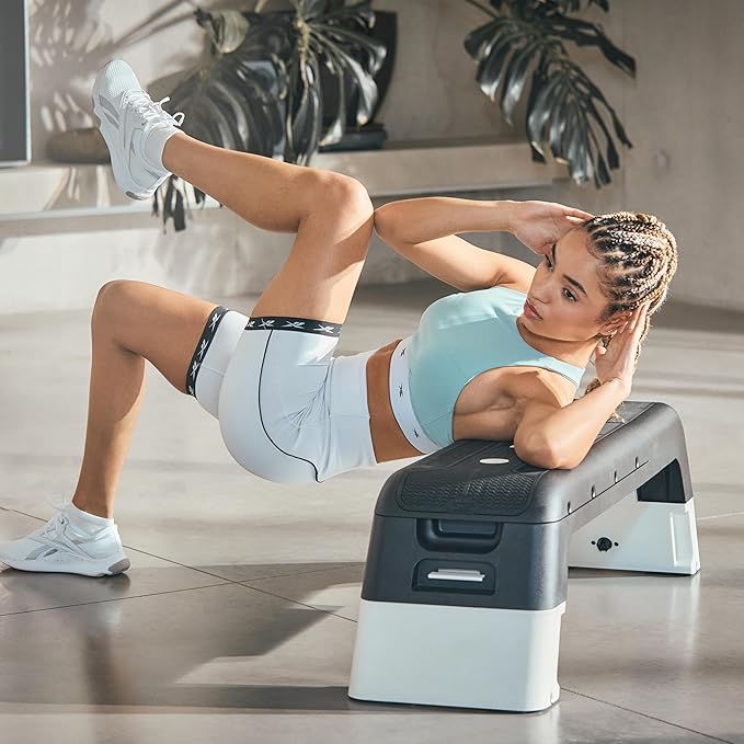 Reebok Deck Multipurpose Adjustable Bench Aerobic Strength Training Incline and Decline2
