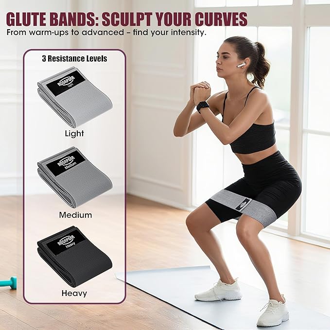 Pilates Ring Set - 14" Magic Circle with Yoga Ball & Resistance Bands – Home Workout Equipment for Women, Toning & Core Sculpting Essentials Kit