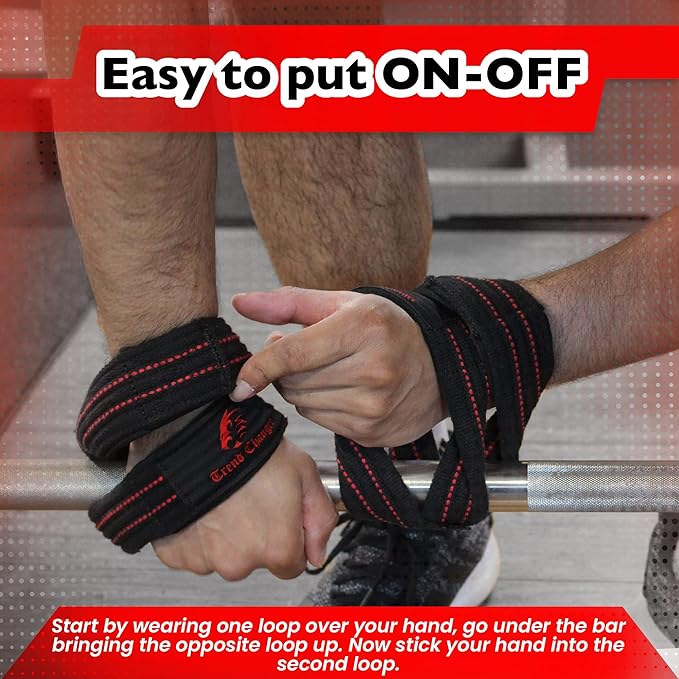 Figure 8 Lifting Strap Padded Deadlift Straps Heavy Duty Weight Lifting Straps Strongman Axle Bar Straps Weightlifting Wrist Wraps