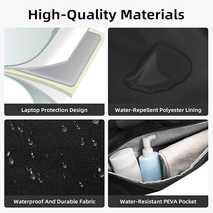 CLUCI Gym Bag for Men & Women, 35L Sports Duffle Bag for Travel,4 in 1 Weekender Bag,Overnight Backpack with Shoe Compartment,Carry on Duffel Bag for Airplane