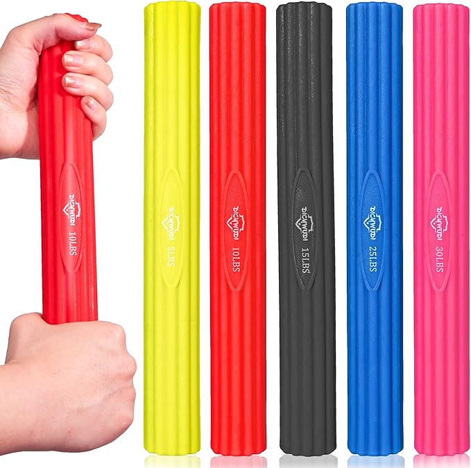 Flex Therapy Bars,Twist Bar for Physical Therapy & Resistance Bar for Golfers Elbow,Tendinitis,Wrist,Forearms Pain, Improve Grip Strength and Relieve Pain