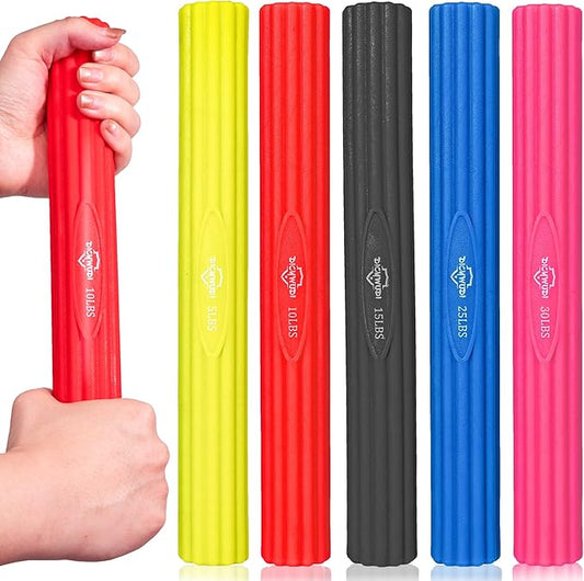 Flex Therapy Bars,Twist Bar for Physical Therapy & Resistance Bar for Golfers Elbow,Tendinitis,Wrist,Forearms Pain, Improve Grip Strength and Relieve Pain