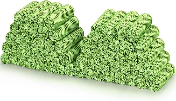 Biange Cooling Towels (40"x 12", Pack of 60) for Neck and Face, Cold Towel for Hot Weather, Sports, Workout, Fitness, Gym, Yoga, Golf, Pilates, Travel, Camping & More