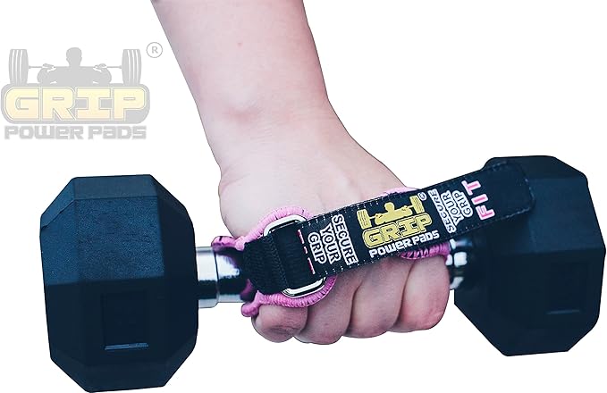 Grip Power Pads FIT Lifting Grips Women Workout Gloves the Alternative to Gym Gloves 1 Pair / 2 Pads